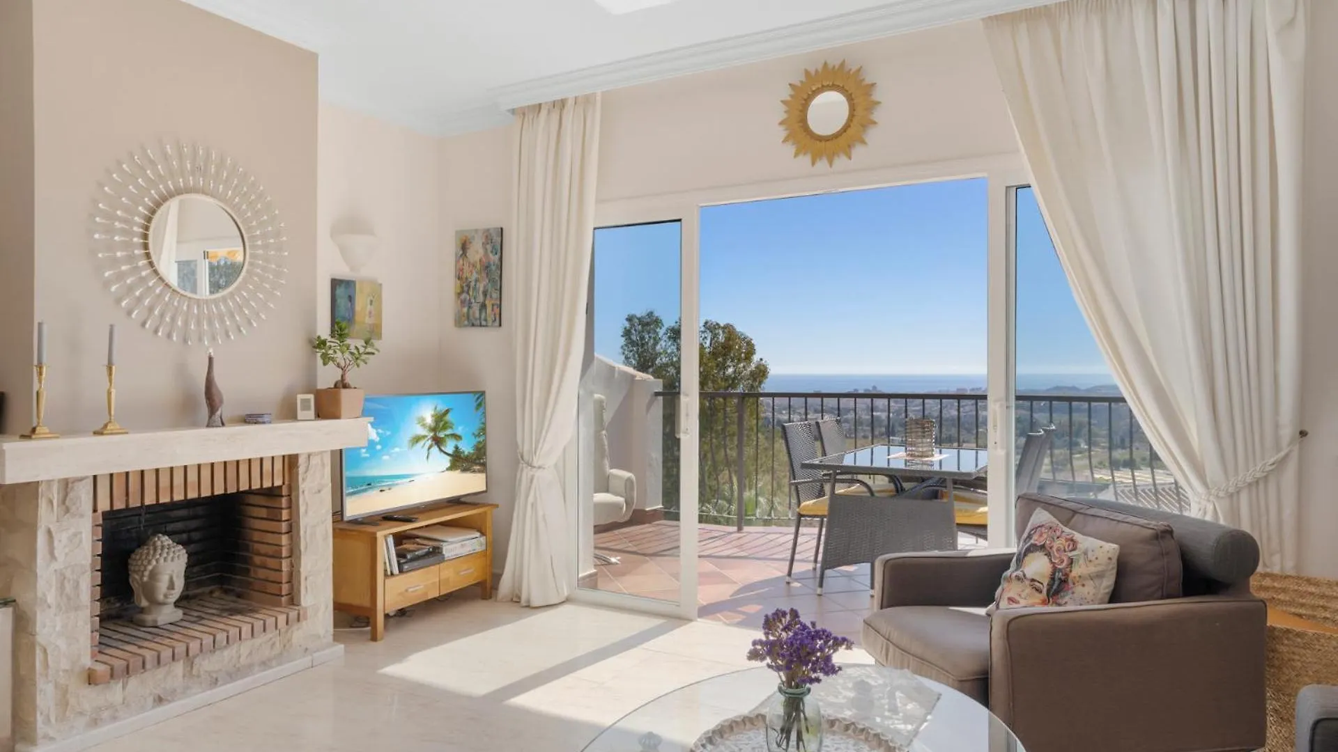 Apartment Sunny Flat With Pool In Mijas Hillside By Costarentals - Ref 52