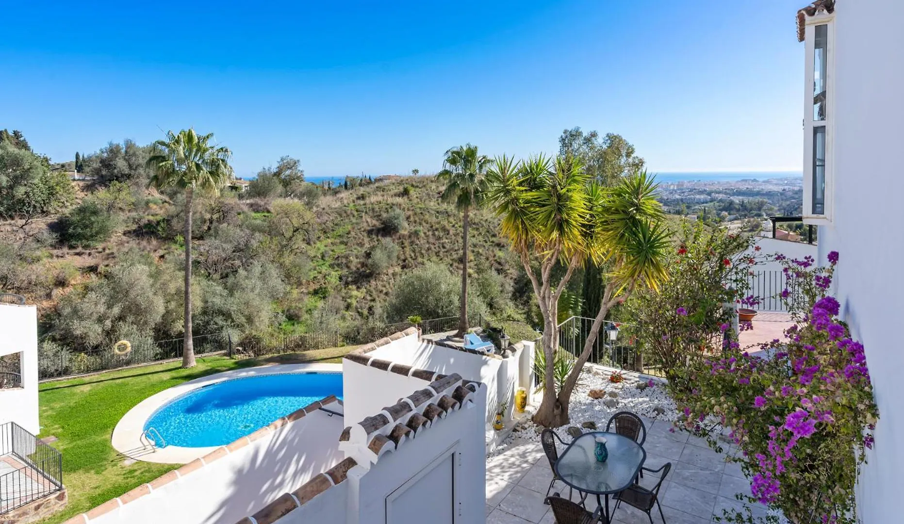 Sunny Flat With Pool In Mijas Hillside By Costarentals - Ref 52