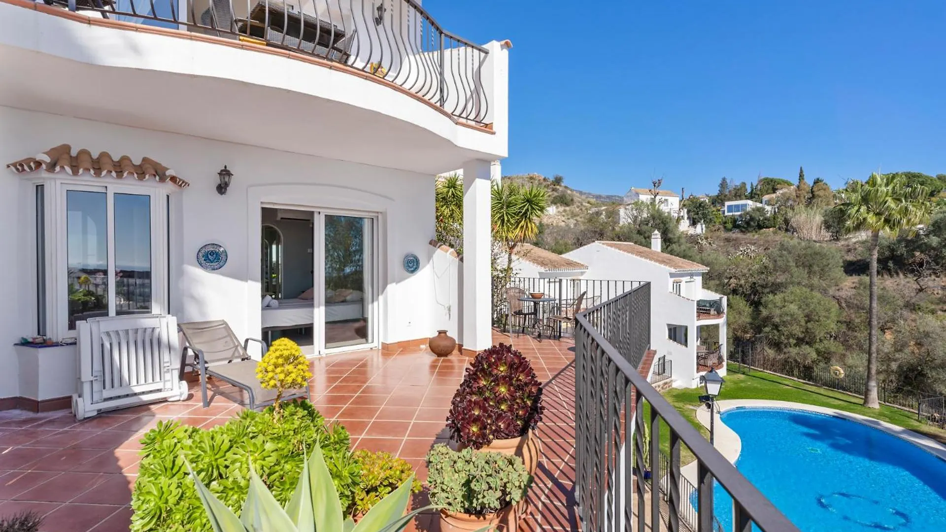 Sunny Flat With Pool In Mijas Hillside By Costarentals - Ref 52